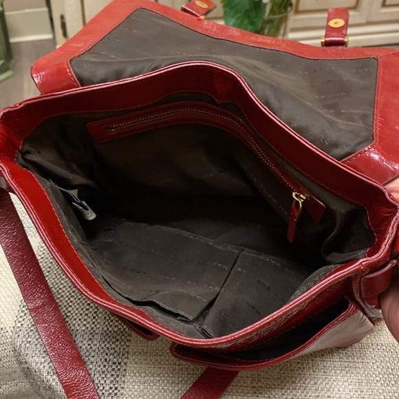 Vintage Marc Jacobs Red Leather Crossbody - Picture 12 of 13